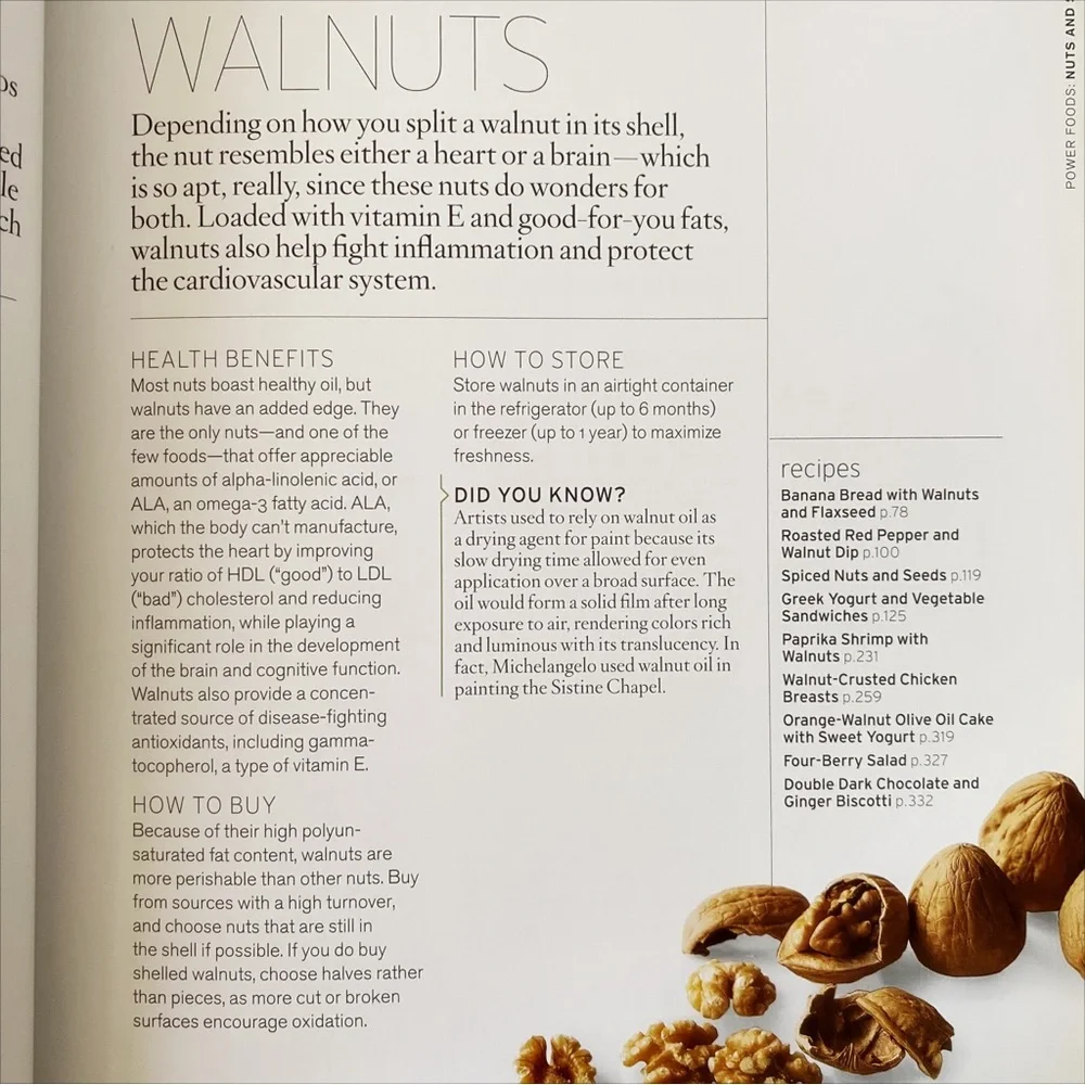 Random House Power Foods published in 2010 Forward by Martha Stewart